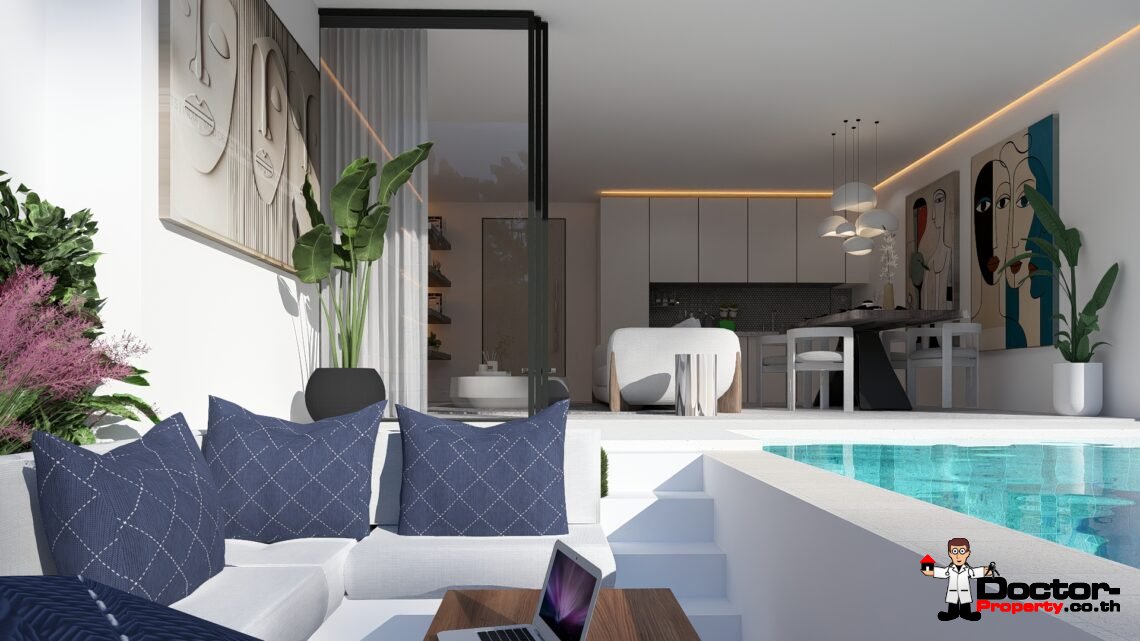 1 Bedroom Pool Villa in Chaweng, Koh Samui – For Sale